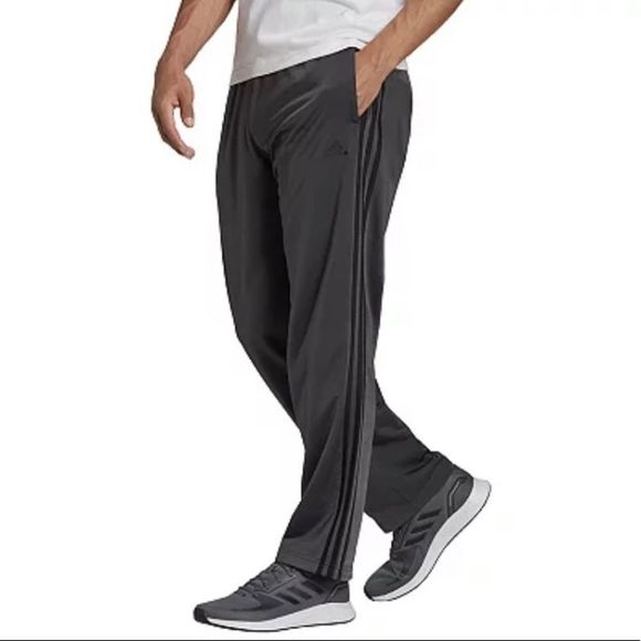 adidas Other - Men’s Adidas athletic pants XL gray with black stripes